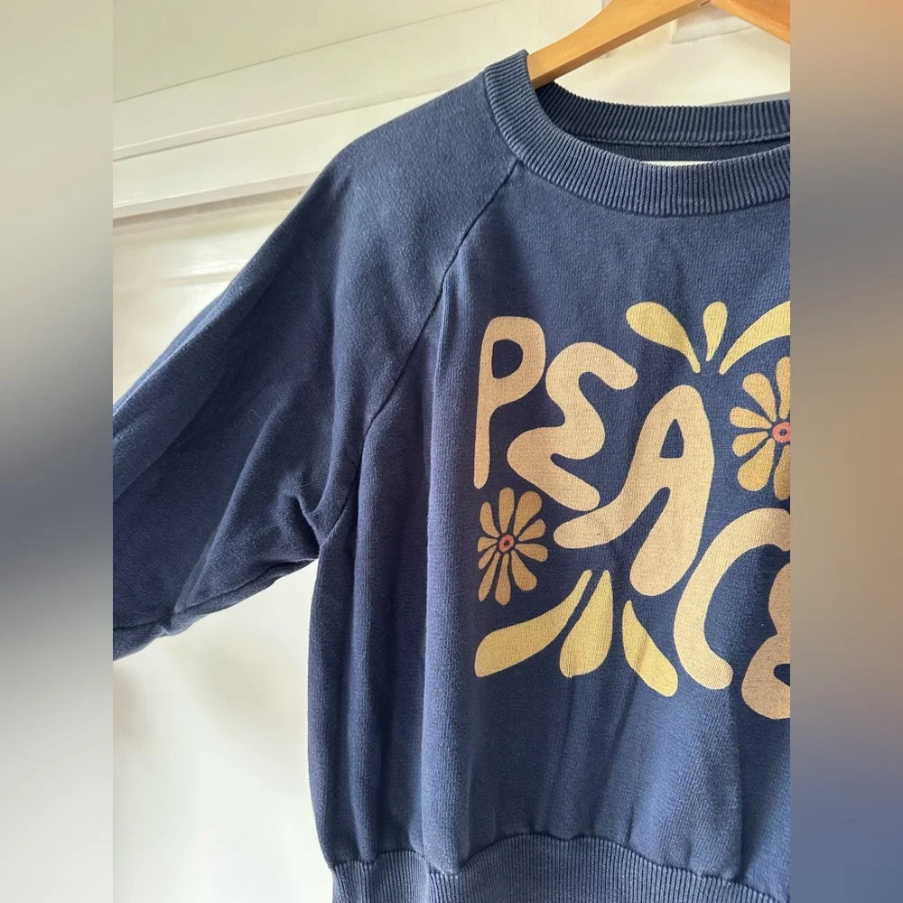 Christy Dawn | Pullover ‘Peace’ Sweater, Size XS ✨ - Picture 3 of 6